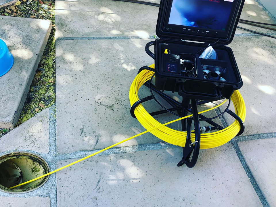 Plumber services - CCTV sewer inspections